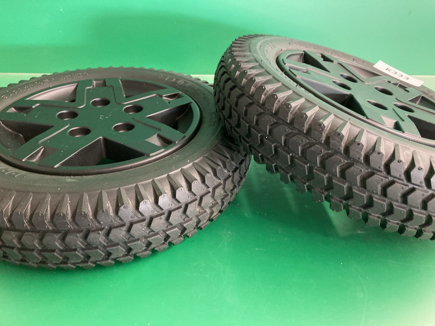 Drive Wheel Assembly for Quantum 4Front & Edge 3 Powerchairs -FULL TREAD* #K333