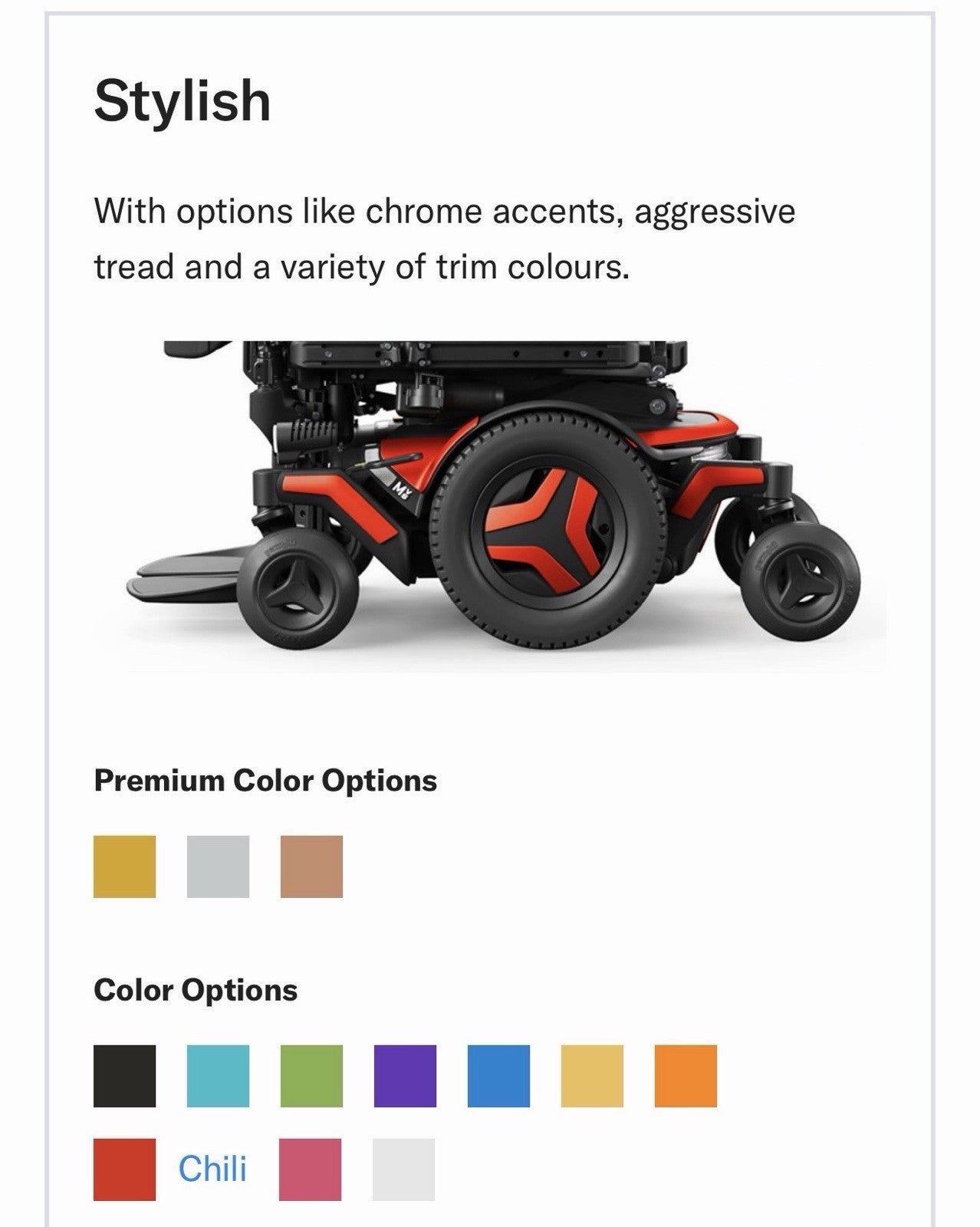 2024 Permobil M VS Corpus Stander Power Wheelchair - 5 Power Functions #LM7619