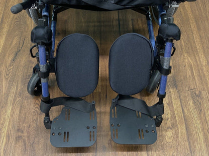 Quickie 2 Manual Wheelchair w/ Elevating & Stationary Leg Rests 19" x 20" #7550