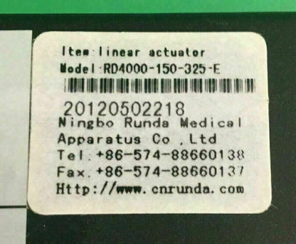 Recline Actuator  model # ACCACTR1053 for Quantum Power wheelchair  #D402