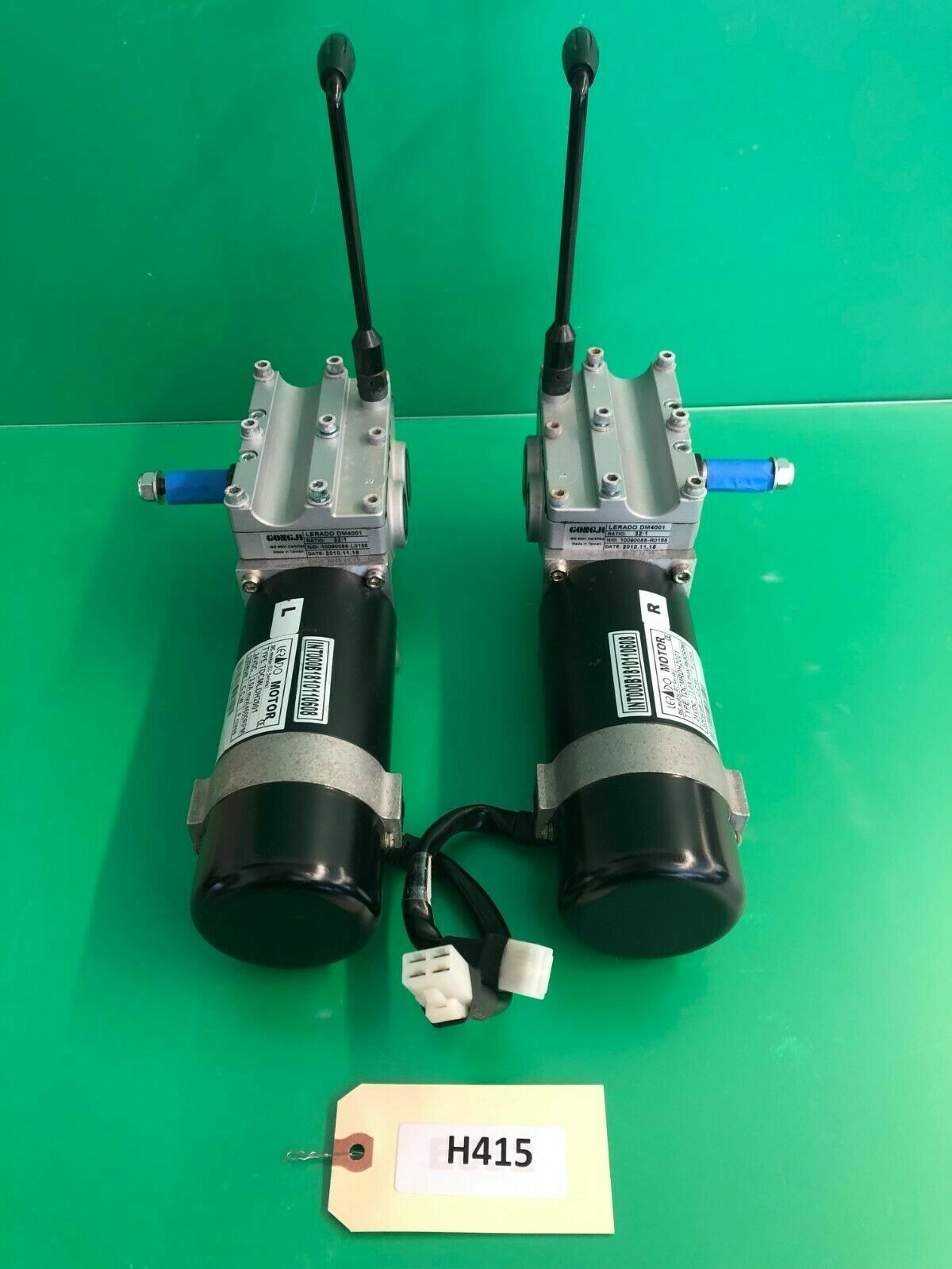 Left & Right Motors for the ActiveCare Intrepid & Catalina Powerchairs #H415