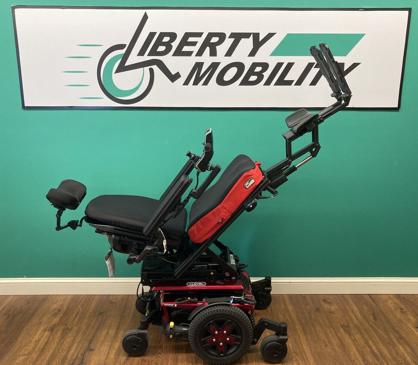 2022 Quantum EDGE 3 Wheelchair -Elevate, Tilt, Recline & Legs LIGHT KIT* #LM7599
