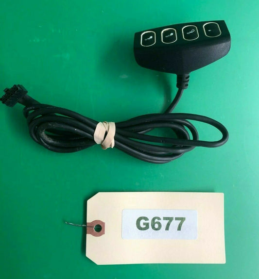 Pride Mobility Quantum Q6 Q-Logic power seat control keypad CTL123218 #G677