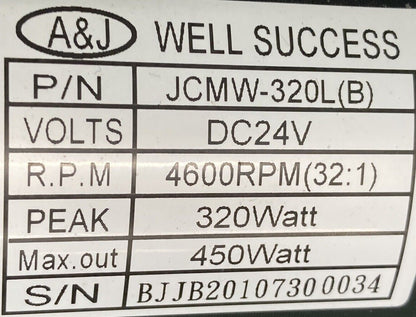 Motors for Drive Medical Cirrus Plus EC Folding Powerchair JCMW-320R /320L #K205