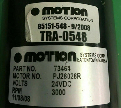 Invacare Motion Leg Actuator TRA-0548 / 73464 / PJ26026R for Powerchair  #D952