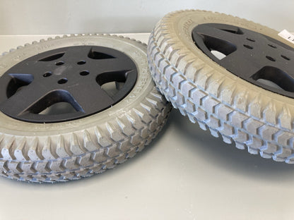 14"x3" 3.00-8 Drive Wheels for Invacare TDX SP & Storm Series Wheelchairs #L188