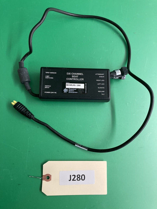 RNET Compatible Perpetual Motion Enterprises- Six Channel Seat Controller #J280