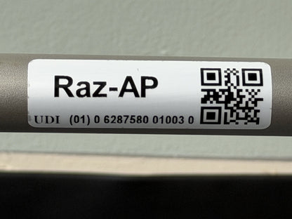 RAZ-AP Rolling Shower Chair Commode Chair w/ Brakes- 407 lb Capacity MINT* #L127