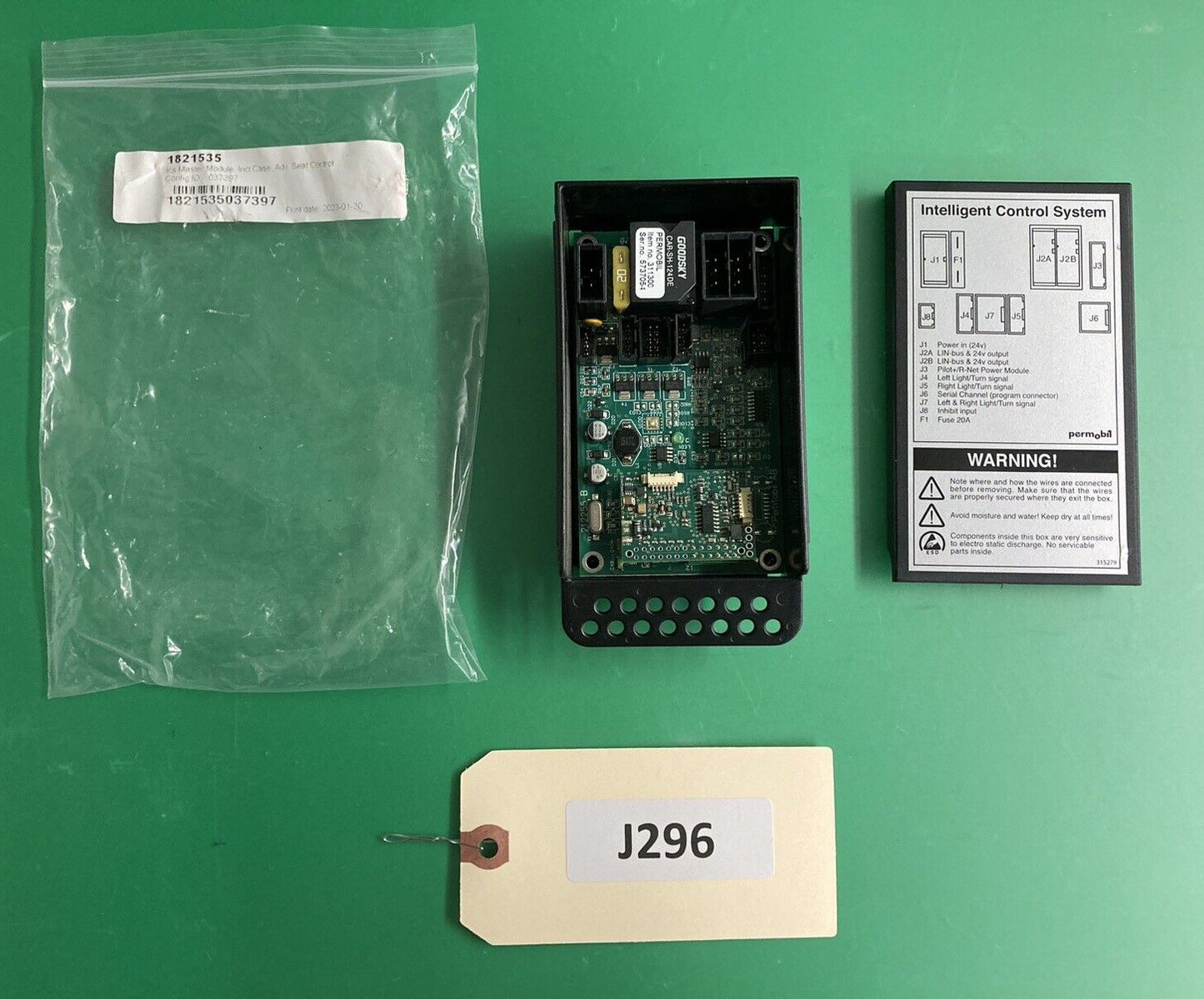 RNet Master Module for Permobil ELEVATE TILT RECLINE LEGS PROGRAM 315302 #J296