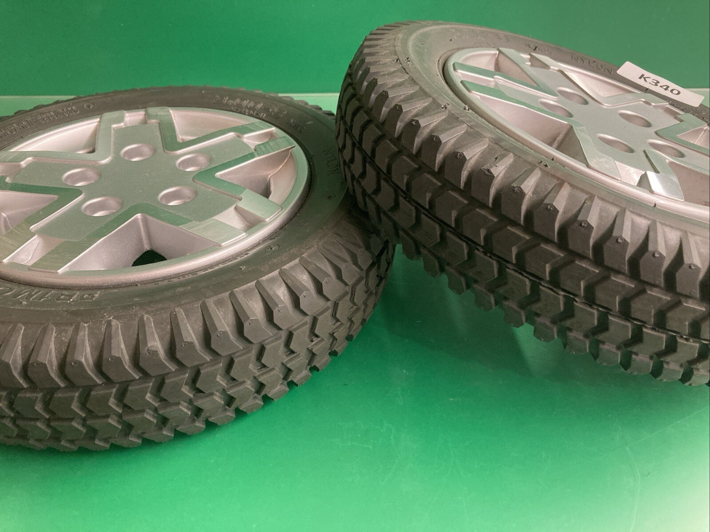 14"x3" Solid Drive Wheels for Jazzy 600 ES Power Wheelchair WHLASMB7120004 #K340