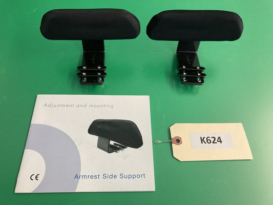 Permobil 3G -Armrest Side Support w/ Mount Brackets for Power Wheelchair #K624