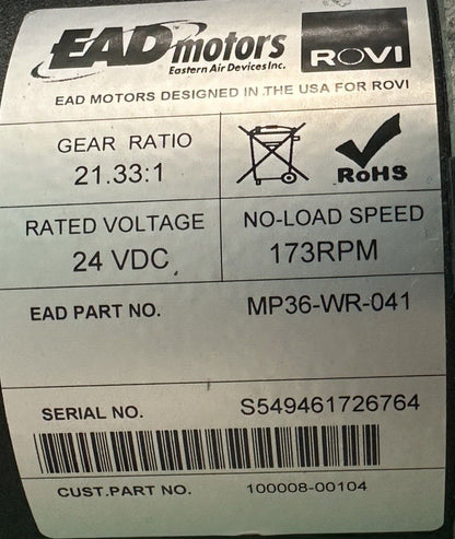 Left & Right Motors for Rovi X3 Power Wheelchair MP36-WR-041 /MP36-WL-042 #i553