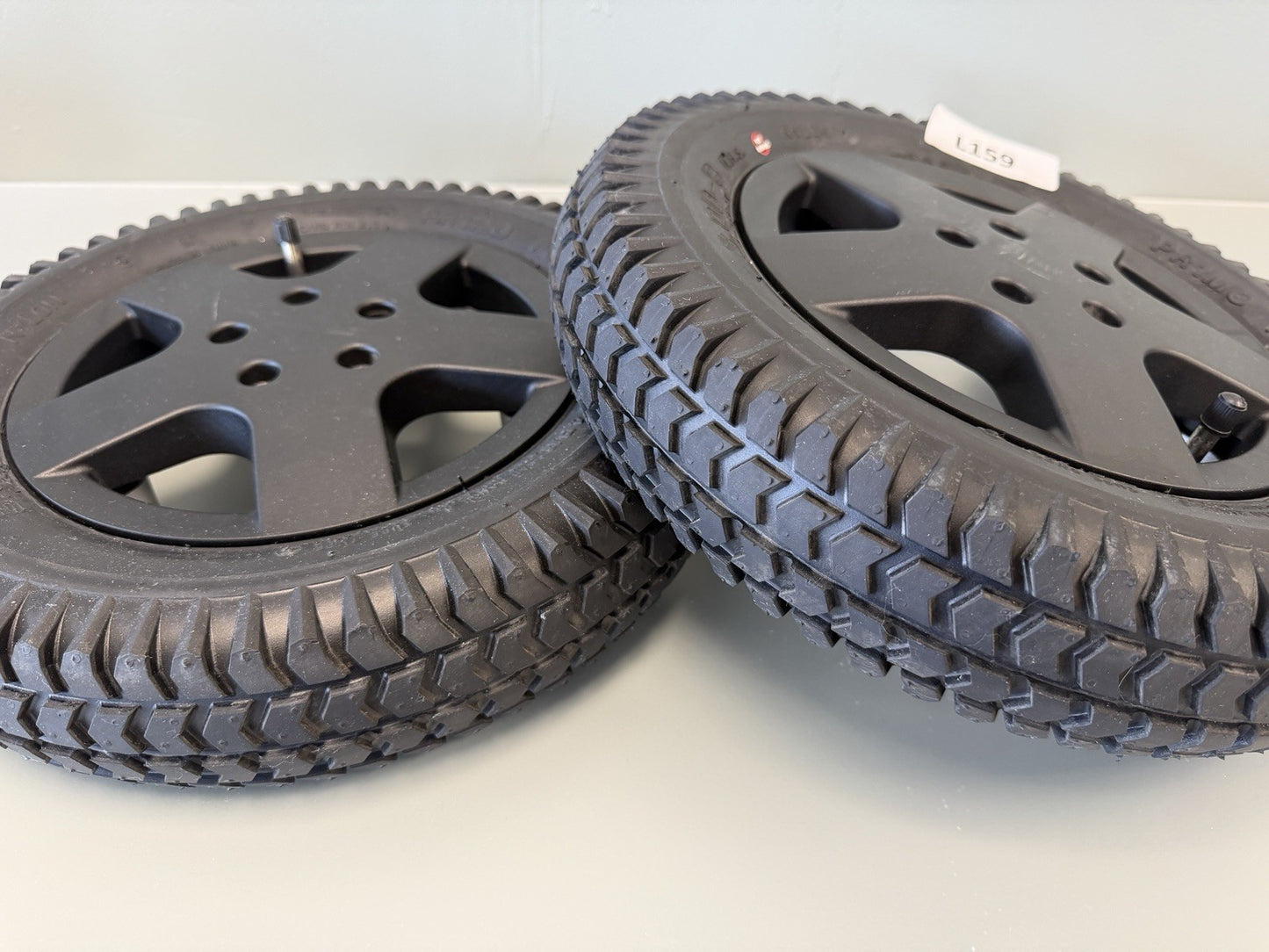 14"x3" Pneumatic Air Filled Drive Wheels for the Invacare TDX SP & SP II #L159
