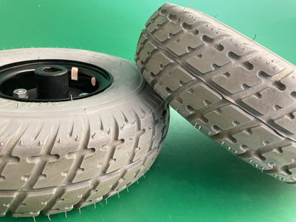Flat Free Drive Wheel Assembly for Invacare Pronto Power Wheelchairs #J639