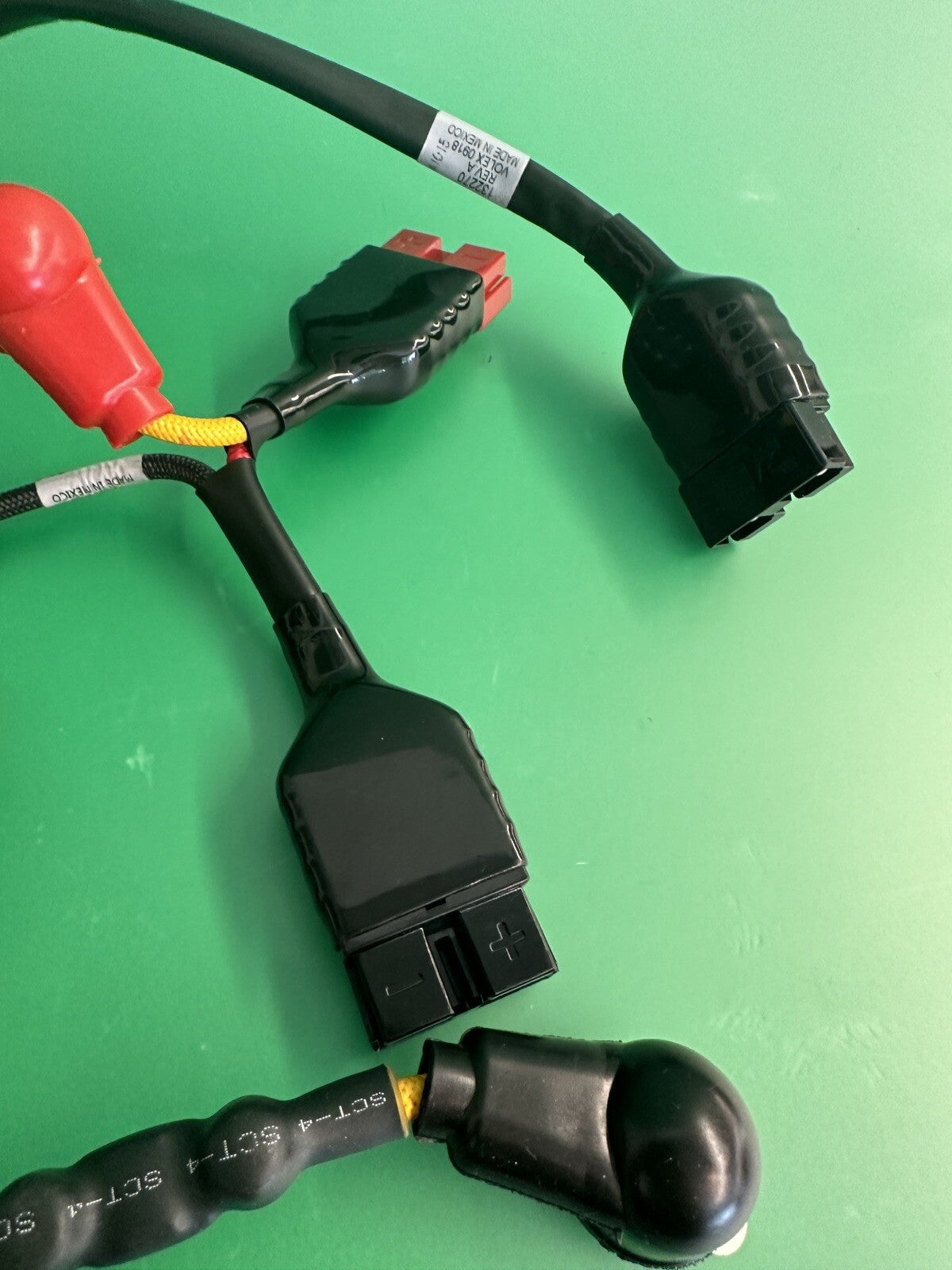 Battery Wiring Harness for the Sunrise Quickie Pulse 6 Power Wheelchair  #i589
