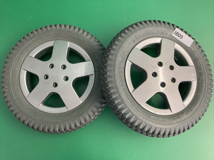 14"x3" 3.00-8 Drive Wheels for the Invacare TDX SP Wheelchair -FULL TREAD #J809