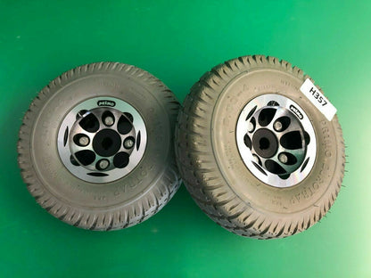 3.00-4 10"x3" Drive Wheel Assembly for Invacare Pronto Power Wheelchairs #H357