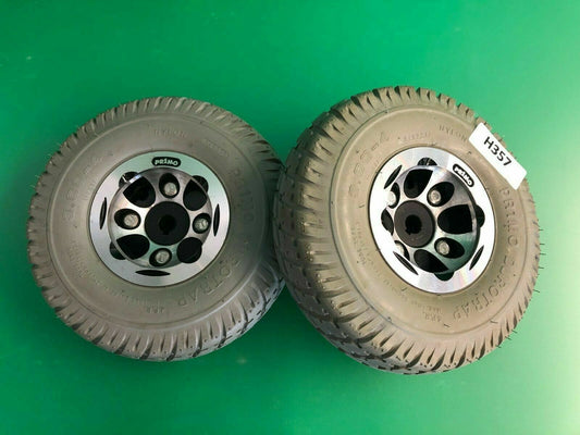 3.00-4 10"x3" Drive Wheel Assembly for Invacare Pronto Power Wheelchairs #H357