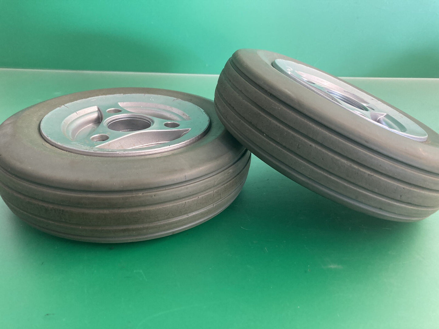 7" Caster Wheel Assembly for the Permobil M300 Power Wheelchair -Set of 2- #J721