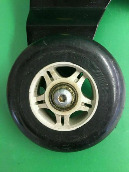 Anti-Tip Wheels & Tie Down Assembly for Permobil C300 Power Wheelchair  #E133