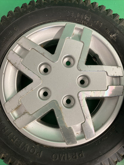 14"x3" Solid Drive Wheels for Jazzy 600 ES Power Wheelchair WHLASMB7120004 #K380