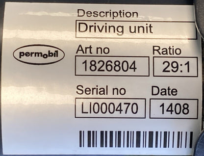 Motors for Permobil M300 1826804 /1826805 - 313934 / 313935 -80ZY24-350D-B #L197