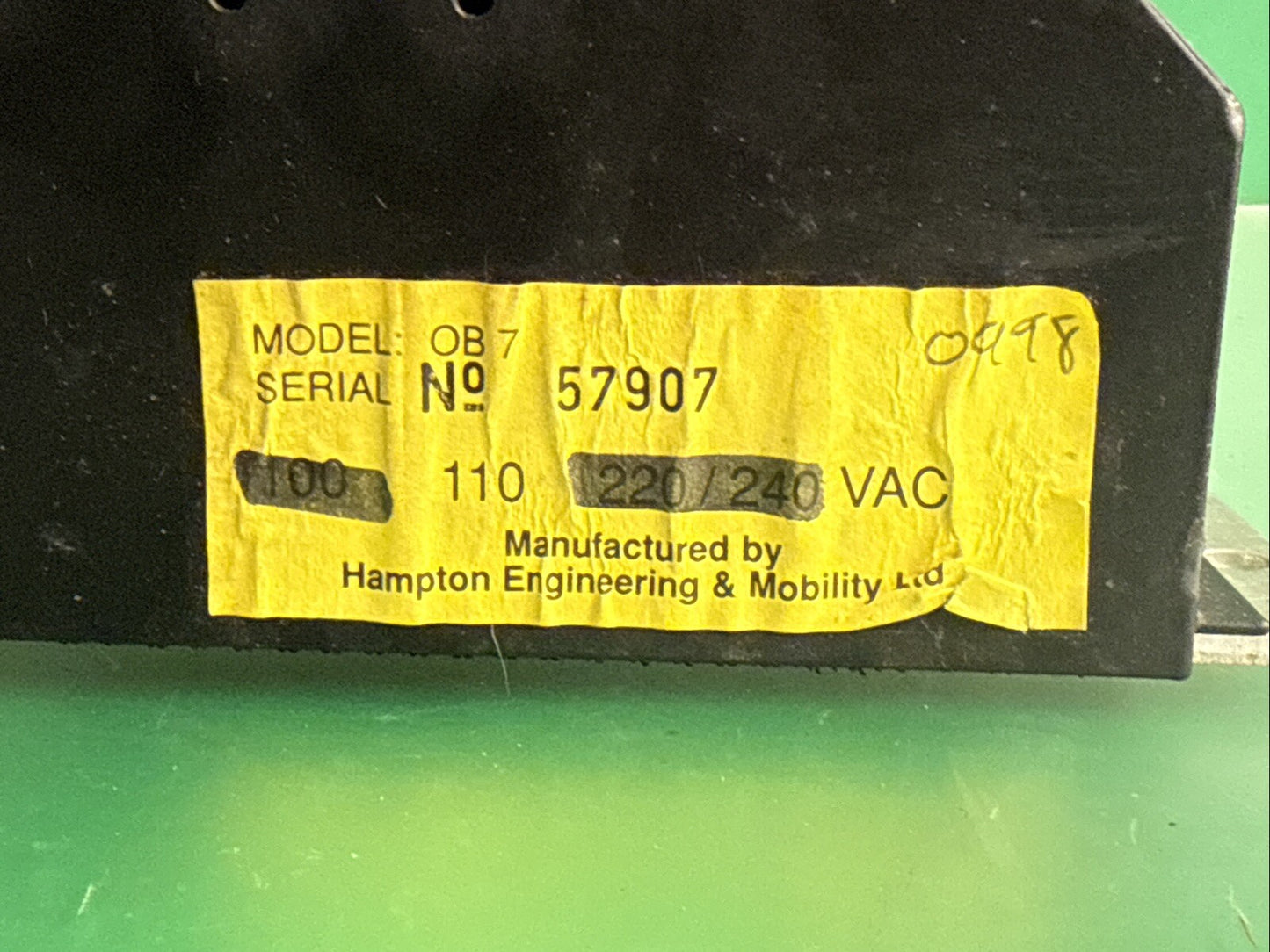 24 Volt Curtis On-Board Battery Charger for Rascal Mobility Scooters #K309