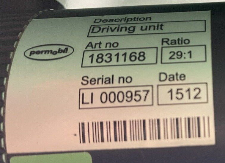 Right & Left Motors for Permobil F3 Power Wheelchair 1831168-1831167 #H978
