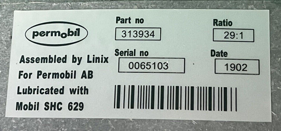 Right Motor for the Permobil Wheelchair F3 1831168 - 313934 - 80ZY22-350-C #H982