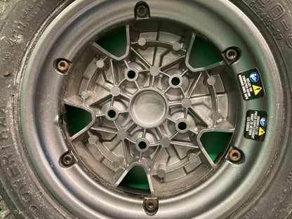Drive Wheel Assembly for Quantum 4Front & Edge 3 Powerchairs -FULL TREAD* #K472