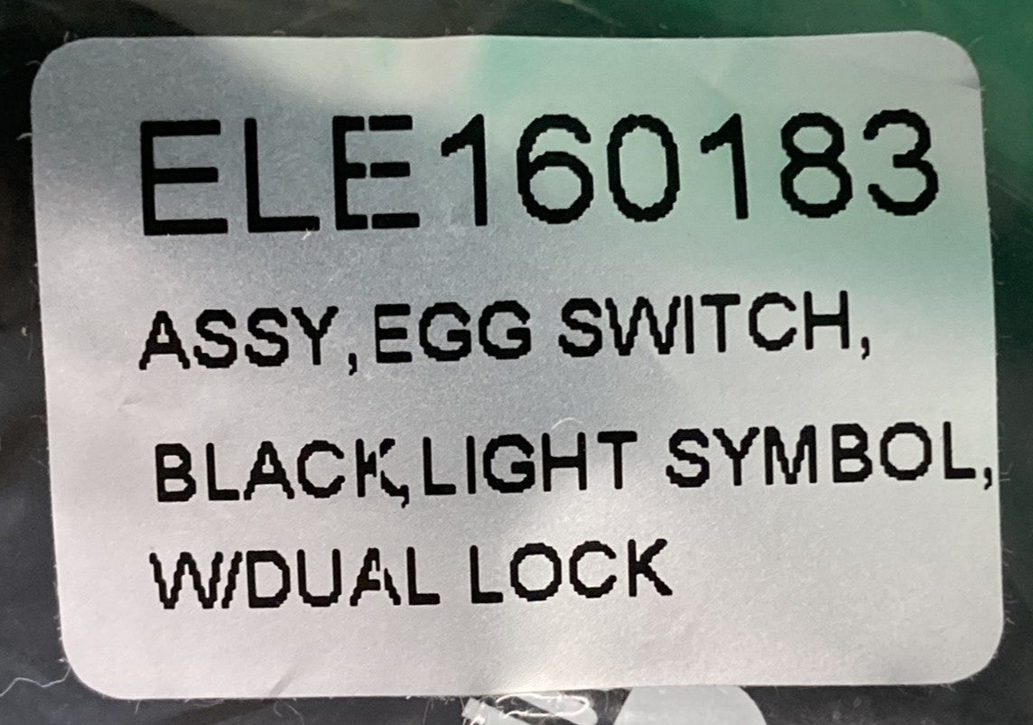 NEW* Black Stealth Micro Egg Switch Button for Powerchair ELE160183 #K801