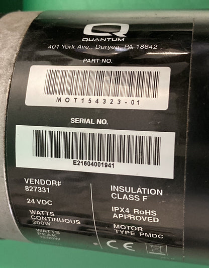Left & Right Motors for Quantum Q6 Edge 2.0 - MOT154323-01 - MOT154324-01  #K203