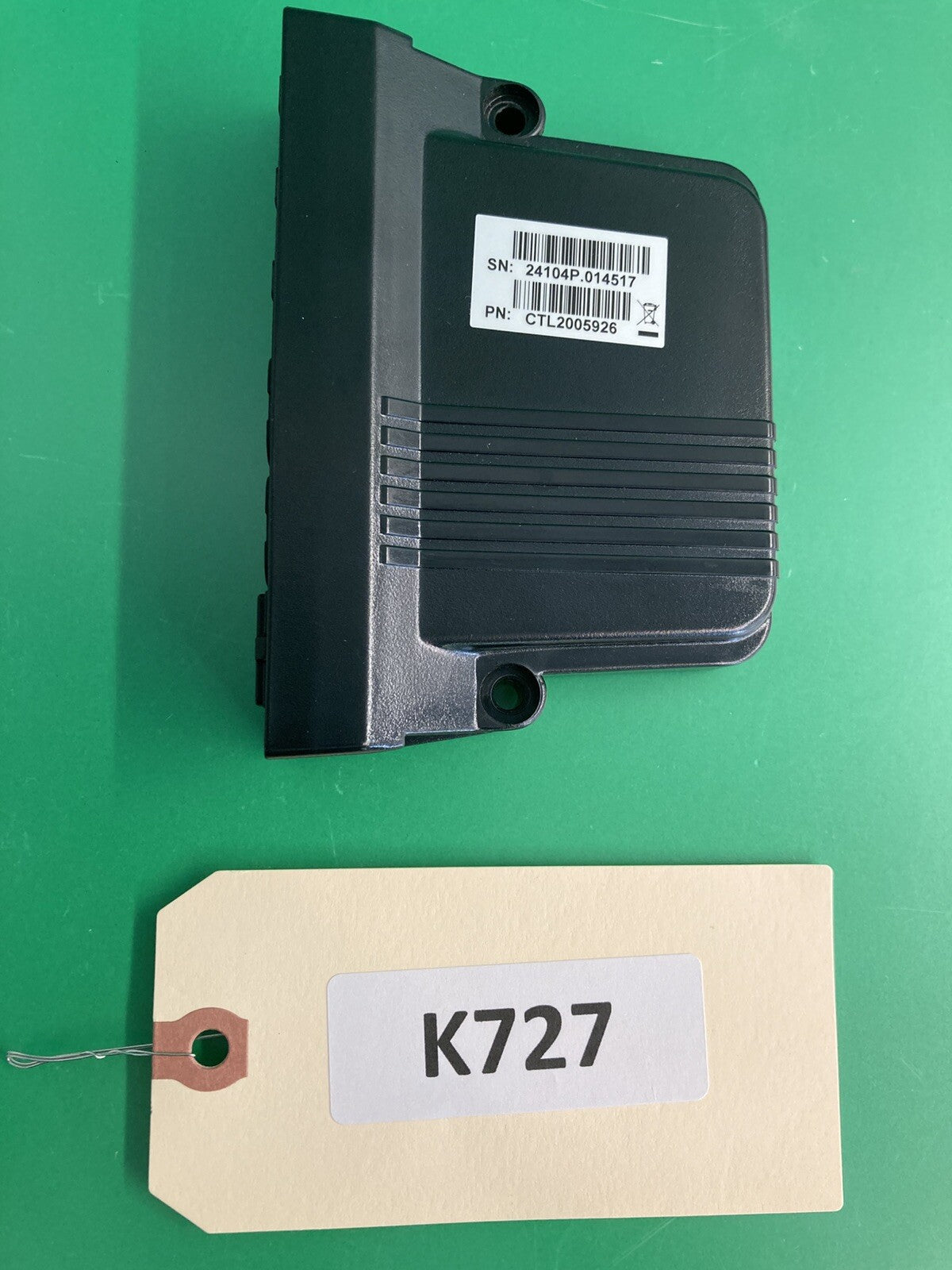 Quantum Seating Control Module 1765-5009 CTL2005926 3 Function Programming #K727