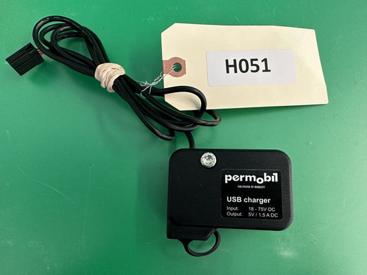 Permobil USB Charger 5V 1,5A 324869 for Permobil Powerchair #H051