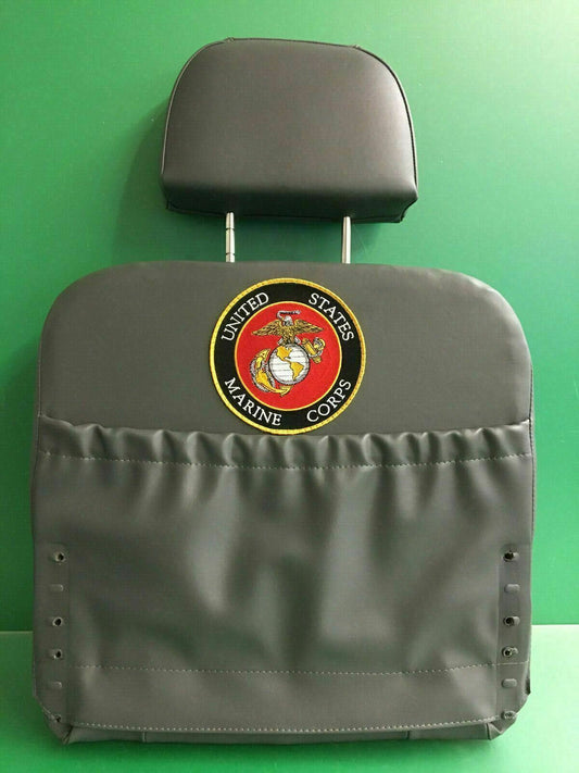 Seat Back Cushion w/ Patch for Invacare Pronto Power Wheelchair 19" Wide #E003
