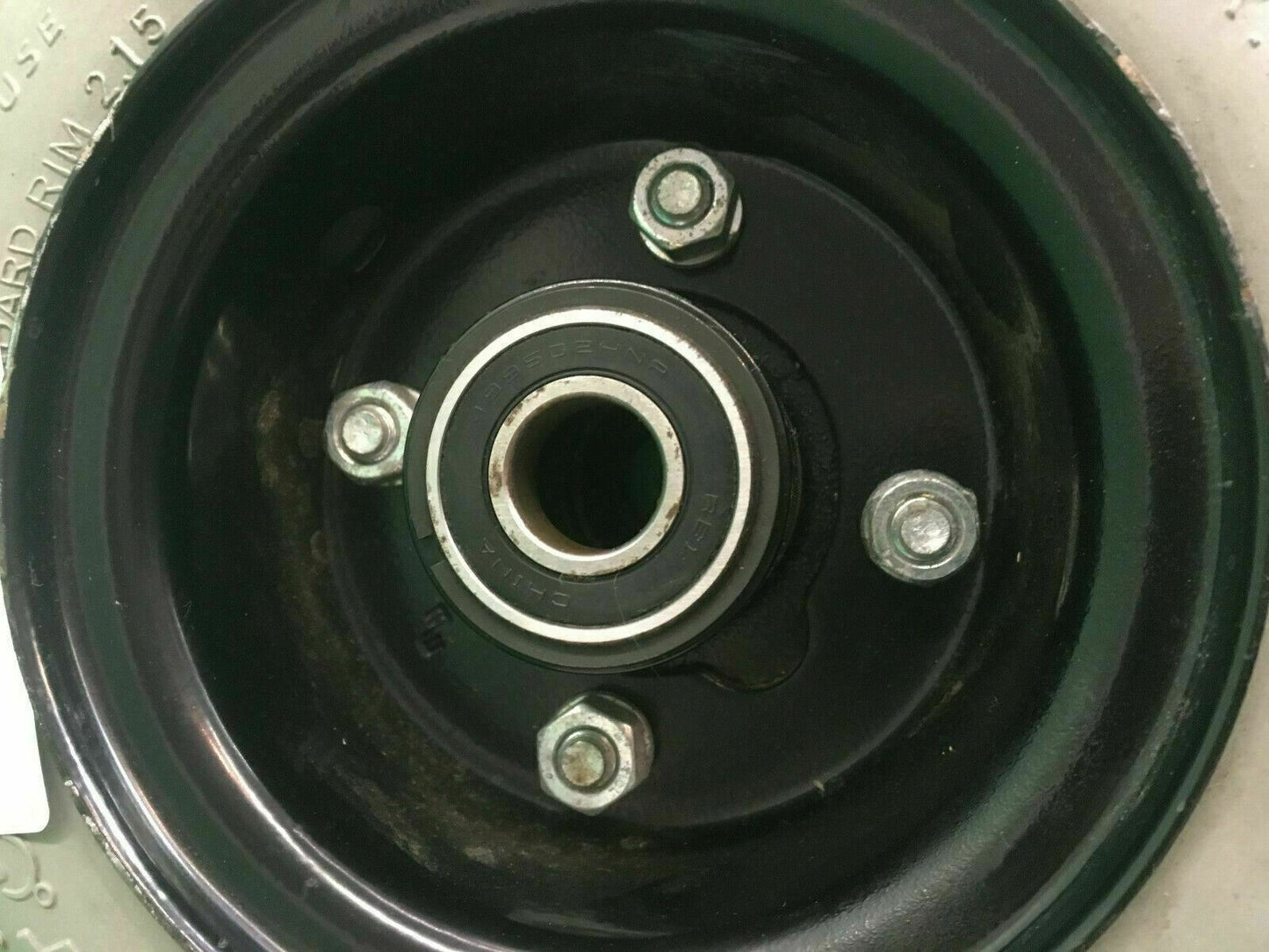 9"x3" (2.80/2.50-4) Caster Wheel Assy for Invacare RWD Series Powerchairs #E109