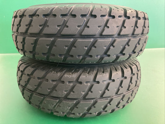 Dark Gray Drive Wheel Assembly for the Pride J6 Wheelchair -FULL TREAD* #J811