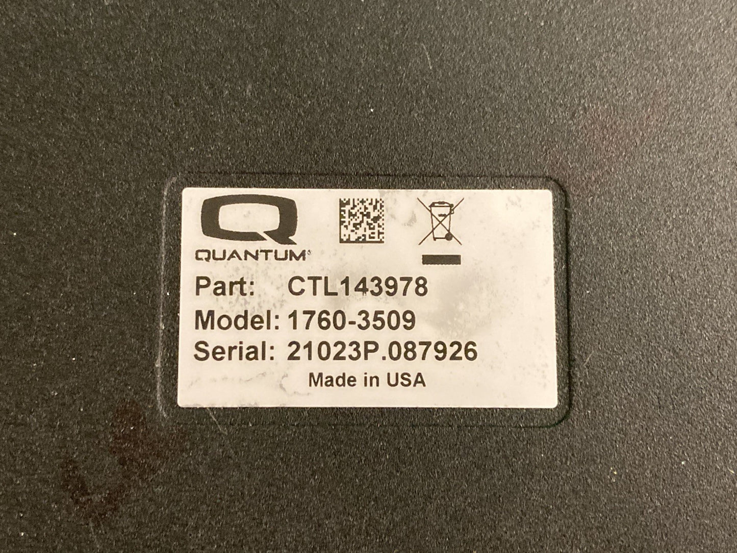 Control Module for Quantum Power Wheelchair Model 1760-3509 Part CTL143978 #K967