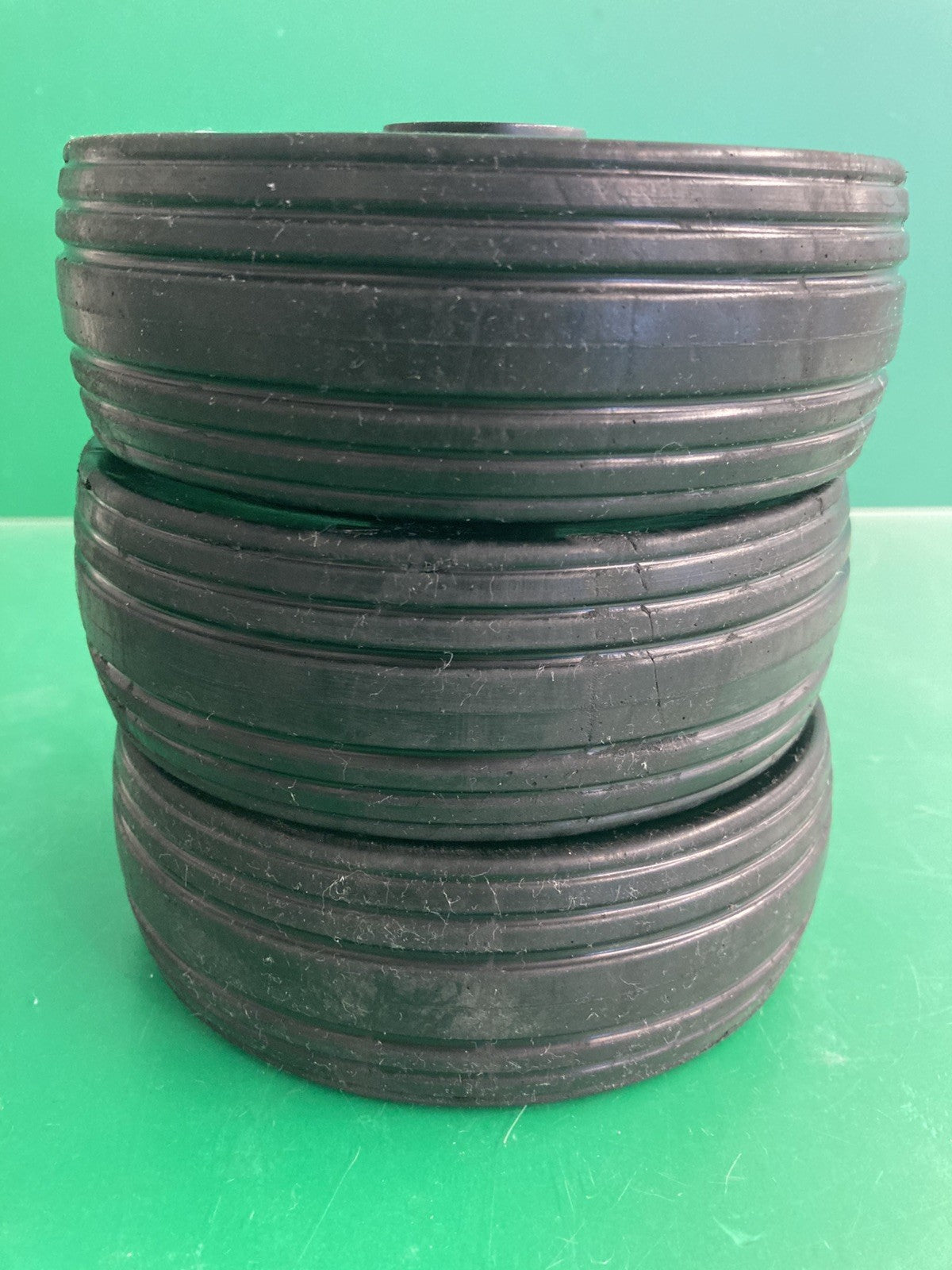 3 Caster Wheels for the Quickie QM710, Q700m, Pulse 6 Power Wheelchair 6" #L021