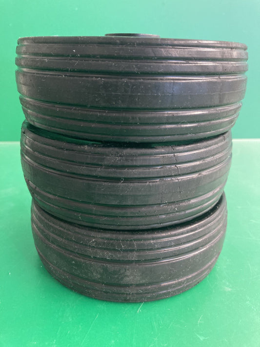 3 Caster Wheels for the Quickie QM710, Q700m, Pulse 6 Power Wheelchair 6" #L021