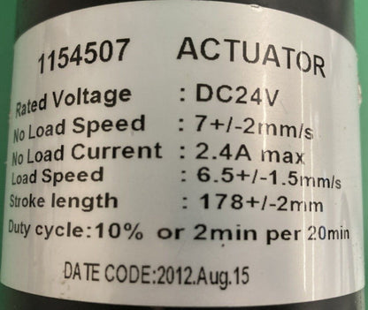 Invacare Tilt Actuator for TDX SP Power Wheelchair 1154507 #J923