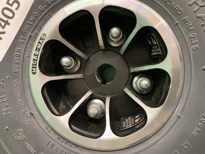 Dark Gray Drive Wheel Assembly for the Jazzy & Quantum J6 Wheelchair #K405