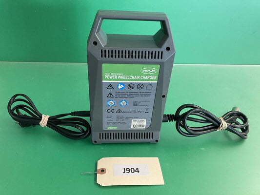 Permobil High Efficiency Wheelchair Battery Charger 24V 8A 320604-99-0 #J904