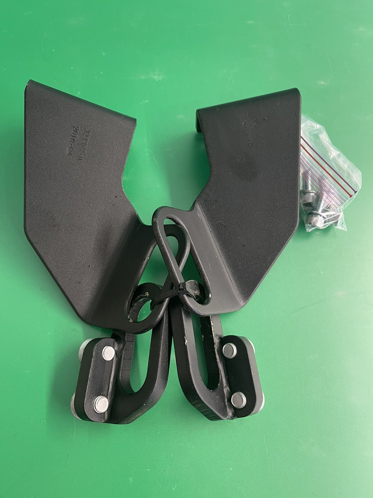 Set of 2 Tie Down Assemblies for the Permobil F3 Power Wheelchairs  #i135