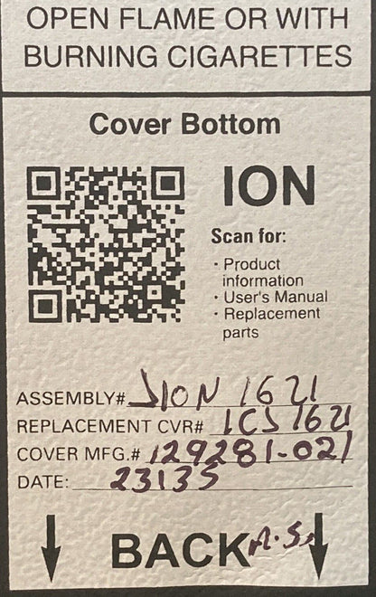 NEW* JAY ION Foam Seat Cushion for Power and Manual Wheelchairs 16" x 21" #i848