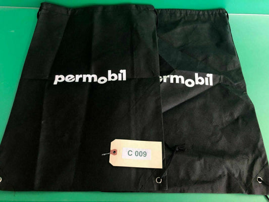 Set of 2 Permobil String Bags for Wheelchair 15" x 23" VERY GOOD CONDITION #C009