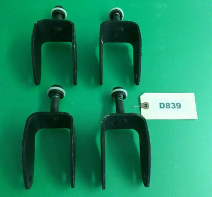 Front & Rear Caster Forks for Invacare Pronto M91 Wheelchair - SET OF 4 #D839