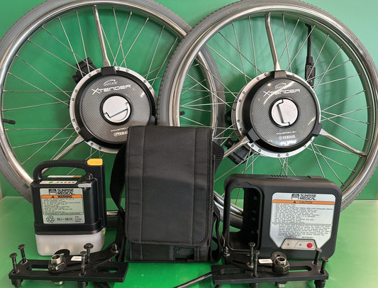 Newest Generation* Yamaha Sunrise Quickie 24"x1 3/8" Power Assist Xtender Wheels