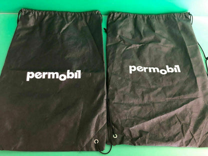 Set of 2 Permobil String Bags for Wheelchair 15" x 23" VERY GOOD CONDITION #D094