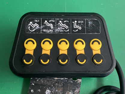 Quickie Control Plus 5 Toggle Function Switchbox w/ USB & Bracket* 130913 #K936